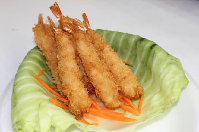 14. Deep-Fried Breaded Jumbo Shrimps 炸蝦